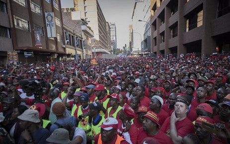 Saftu’s national shutdown to take place on Wednesday in six cities – this is where marchers will meet