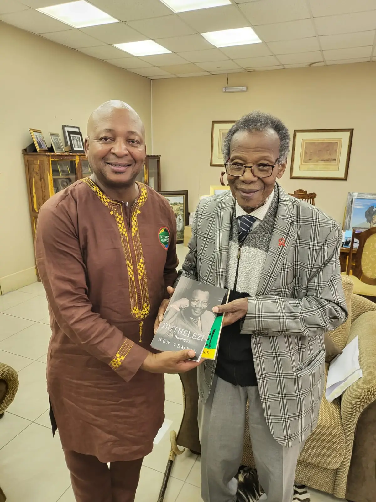 PA’s Kunene and party delegation visit Buthelezi in Ulundi to seek blessings and wisdom