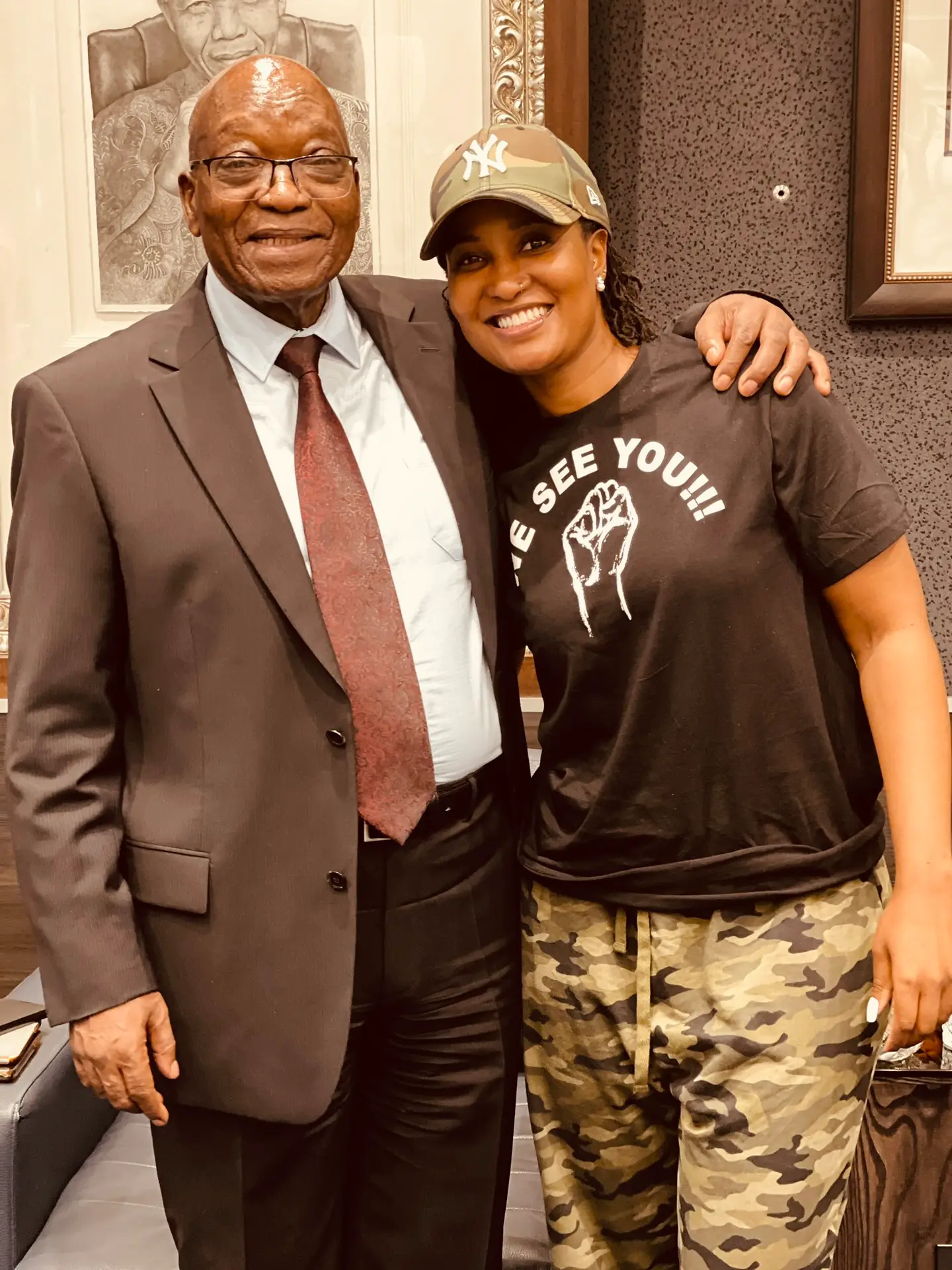 Adamant Cyril Ramaphosa will lose interdict bid Jacob Zuma’s daughter says ‘see you next week’