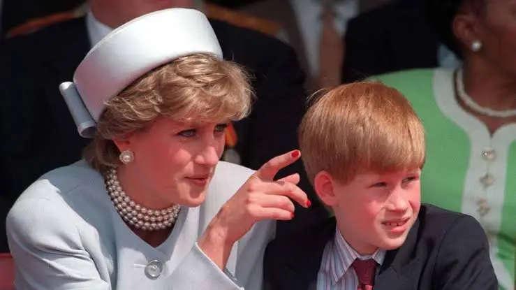Prince Harry says he cried once after Diana death