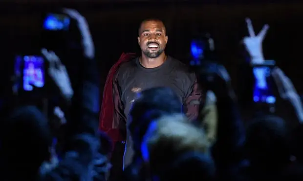 Kanye West performs at Travis Scott concert after antisemitism scandal