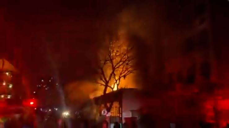 JHB hijacked building fire ‘not surprising’ – it’s the 2nd in a week