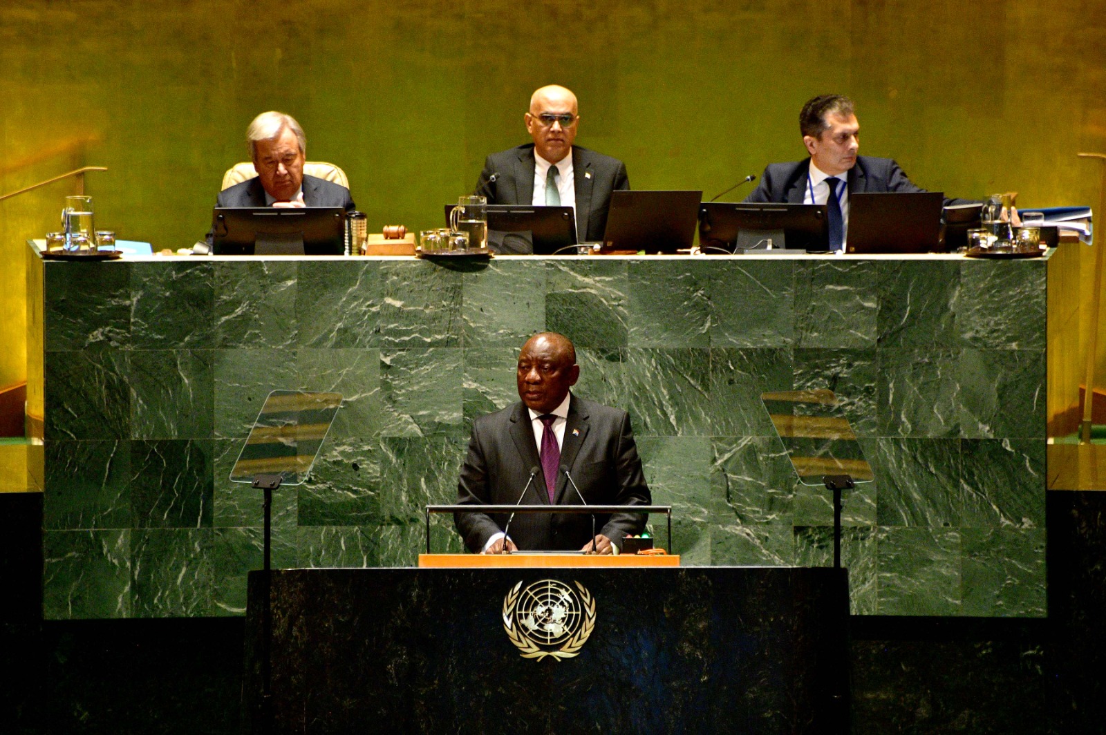 Ramaphosa addresses United Nations General Assembly