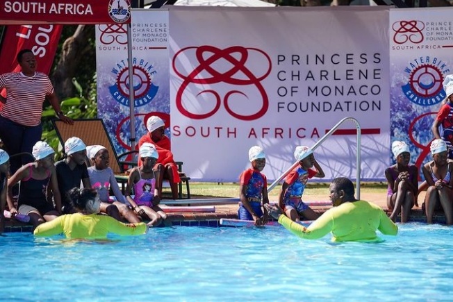 Fire breaks out at Sun City while Princess Charlene hosts ‘Learn to Swim’ charity event