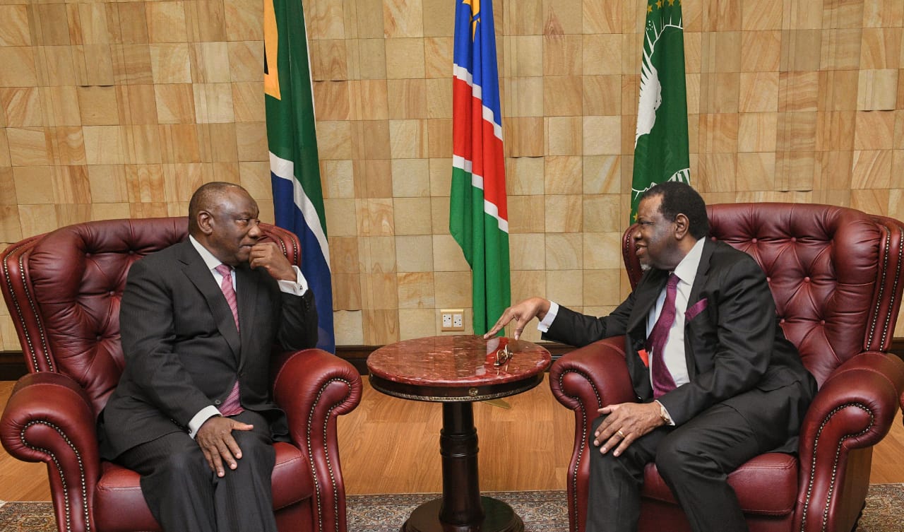 Ramaphosa arrives in Namibia to co-chair 3rd session of SA – Namibia bi-national commission