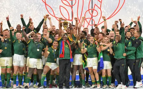 Springboks clinch their fourth World Cup crown with an electrifying win against a 14-man All Blacks