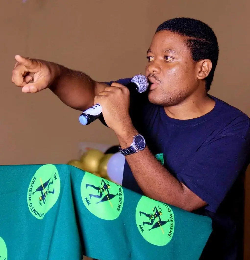 Bonginkosi Khanyile removed from his position as MK Party interim youth leader
